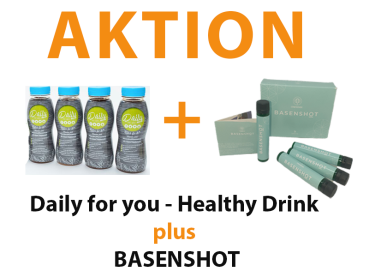 AKTION | Daily for you - Healthy Drink plus BASENSHOT